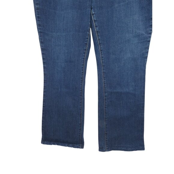 Levi’s 515 Bootcut Jeans Women’s 14M Dark Wash Stretch Y2K Mid Rise Denim - Picture 3 of 9